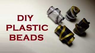 DIY Plastic BEADS (Shrink Plastic) TUTORIAL