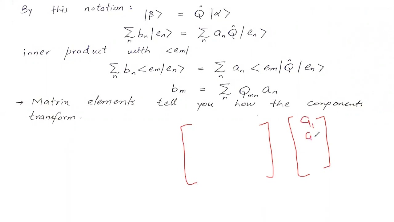 46. Dirac Notation | Formalism | Griffiths Quantum Mechanics - YouTube