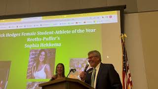 Reeths-Puffer senior Sophia Hekkema receives MASHOF scholar-athlete award