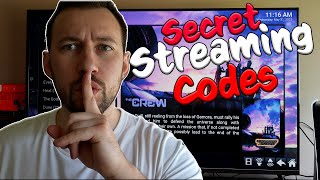 Secret Streaming Codes for Firestick you didn't know existed