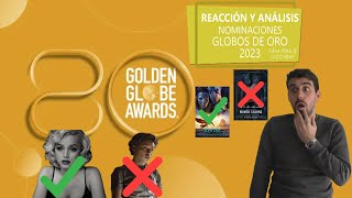 Reacción y análisis 🏆NOMINACIONES GLOBOS DE ORO 2023 (Golden Globes)🏆 Sorpresas y ausencias