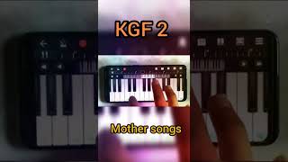 KGF mother songs BGM 🎹 #shorts #shortvideo #kgf