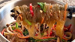 How to make juicy Japchae without blowing it so that even beginners can succeed✨