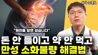 만성 소화불량, 공짜로 약 없이 해결하는 가장 확실한 방법 l의사 조준호(10부)