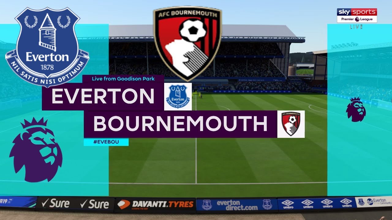 Everton Vs Bournemouth 2020 | Week 38 | Premier League | Full Match ...