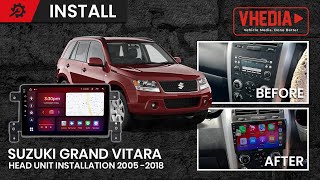 Suzuki Grand Vitara Head Unit Installation 2005-2018