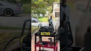 Quick and Easy Pressure Washer Setup on a Wall to Wash your Car