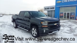 Stock# T17143 Brand New 2017 Chevrolet Silverado True North Edition LT2 Heated Leather 20È Alloys