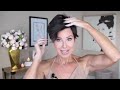 How I Style Short Hair to Look Younger  Tips to Make Hair Look Thick & Fuller  Dominique Sachse