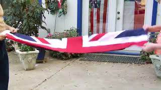 How to Fold the Union Jack Flag