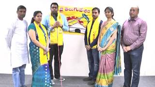 Ajay Govada NRI TDP Congratulating APNRT Launch 2016