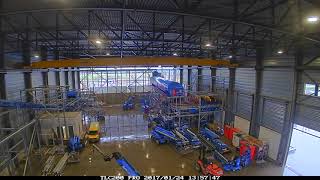 STADLER light packaging plant in Holland - Time lapse assembly