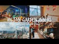 Staycation at Hilton Garden Inn (South) KL | Dinner with The Best City View | Silent Vlog