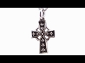 sterling silver celtic cross