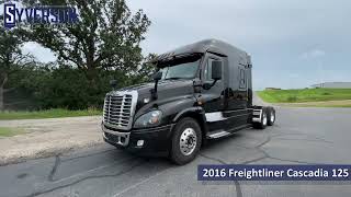 2016 Freightliner Cascadia 125 Mid Roof Walkthrough Video