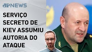 General russo morre após operação da Ucrânia em Moscou; Fabrizio Neitzke comenta