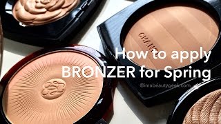 BEAUTYGEEKS: How to Apply Bronzer in Spring