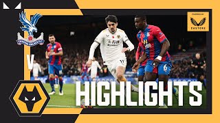 Unbeaten run comes to an end | Crystal Palace 2-0 Wolves | Highlights