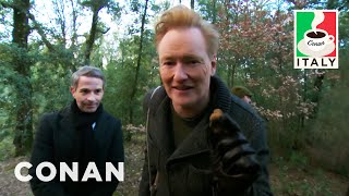 Conan \u0026 Jordan Schlansky Go Truffle Hunting | CONAN on TBS
