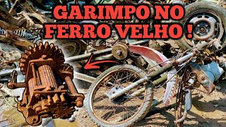 CAÇADA no FERRO VELHO comércio de MÁQUINAS e SUCATAS compra venda chapas retalhos tarugos aço Metal