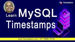 DateTime functions in SQL | MySQL Tutorial for DBMS | SQL Tutorial | Harisystems