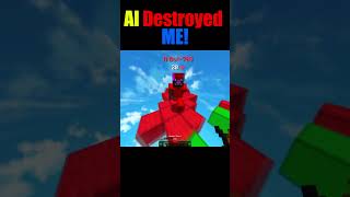 Minecraft Bedwars But Against AI 🤖 | #shorts #minecraft #hypixel