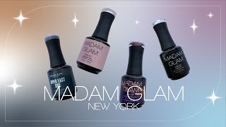 Beginner Friendly HEMA-Free Gels? Madam Glam First Impressions + Swatches