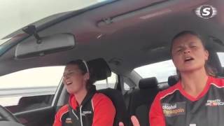 Carpool Karaoke | Charlotte Edwards \u0026 Suzie Bates