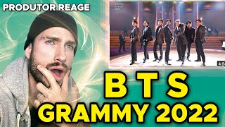 BTS ON GRAMMY 2022 (BUTTER) FIRST TIME REACTION BY PRODUCER - ENGLISH SUBTITLE