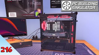 SUPER RGB Micro-ATX PC Build!! PC Building Simulator | EP216