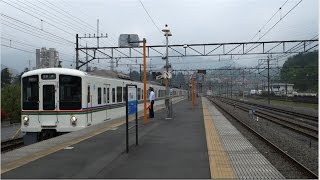 西武秩父線 横瀬駅に秩父鉄道直通 長瀞・三峰口行き到着