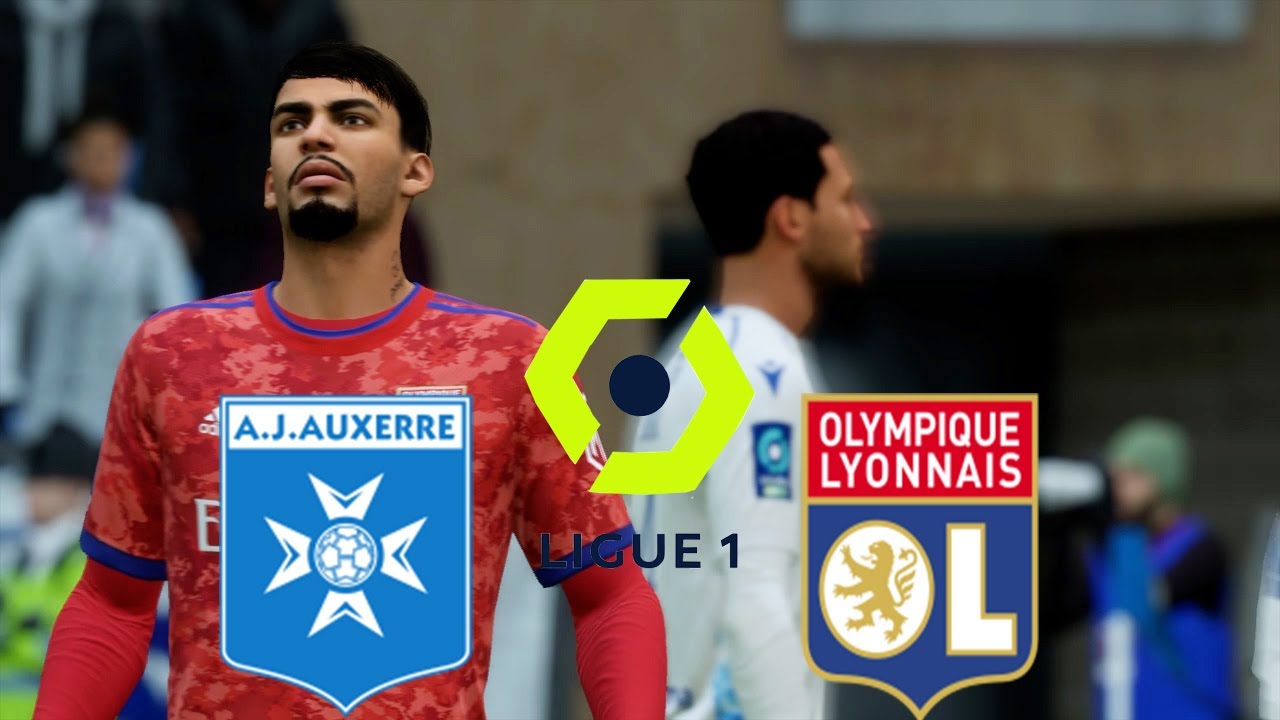 AJ Auxerre Vs Olympique Lyonnais France Ligue 1 - YouTube