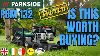 PETROL LAWNMOWER PARKSIDE PBM 132 B1 UK ENGLISH IRISH MALTESE IL-LINGWA MALTIJA  LIDL