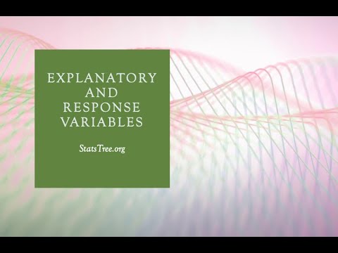 What is the meaning of responding variable?