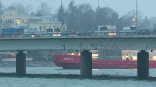 Helsingin lauttasaaren sillan nosto/lasku ja telepaatti. 23.11.2016