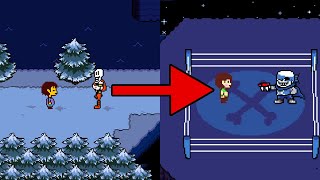 Undertale, mas tudo ainda está trocado