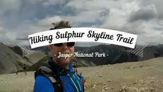 Hiking Sulphur Skyline Trail in Jasper National Park, A detailed description