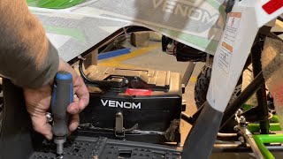 How to Change the Footwells on the Venom E-Madix 1300w Electric ATV