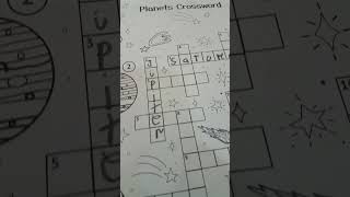 Planets Crossword puzzle