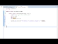 Java Tutorial 3: Intro to Variables