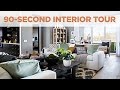 90-Second Interior Tour | HGTV Smart Home (2017) | HGTV