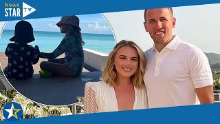 Harry Kane's wife Katie shares intimate family snaps from their luxury Bahamas holiday 344037