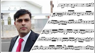 Tocata com Partitura - Hino 402 - Egnaldo Novaes no Clarinete.