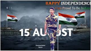 🇮🇳 Independence Day status 🇮🇳 Desh Bhakti WhatsApp Status Video 2022🇮🇳 Indian Army status Allu Arjun