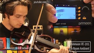 How Silent is a Silent Violin? $73 Ammoon VE-201 Electric Violin Review