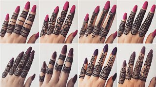 stylish finger mehndi design | simple finger mehndi design | finger henna designs | finger mehndi