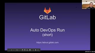 Giving the GitLab Auto DevOps Run click-through demo