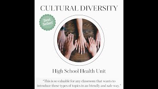 Cultural Diversity Unit Preview: Health Curriculum Lesson Plans + High School Health Curriculum