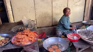 Local Market Phsar Tek Vill Near Baray Tek Tla in Siem Reap Province, Cambodia