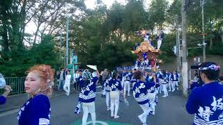 2018.10/20　西板持　楠風台~山手町曳行（富田林市祭礼）